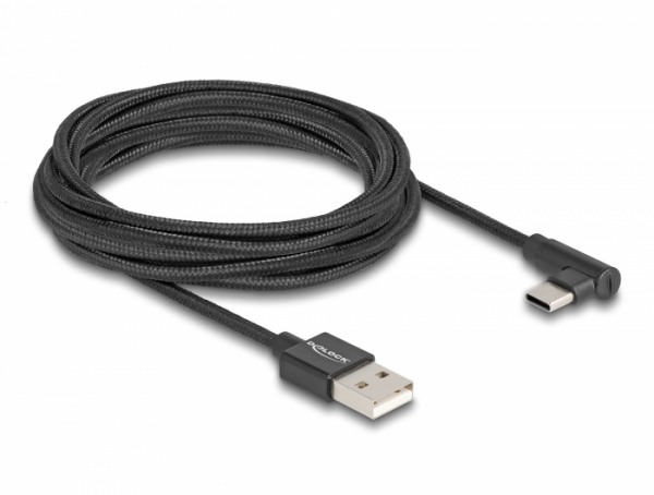 USB-C Kabel Ladekabel gewinkelt 3m f. Garmin Aera 760